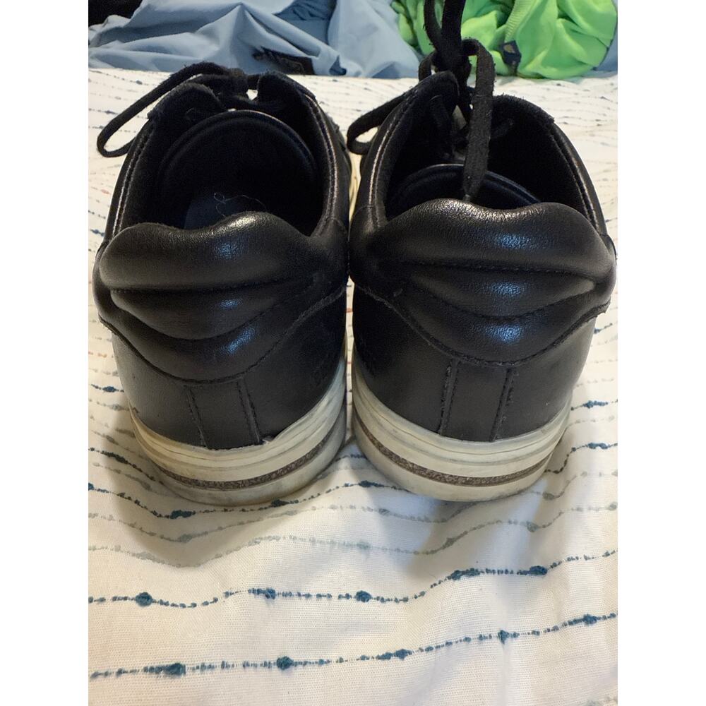 Birkenstock Bend Low Leather Sneakers Black Size 40 - Picture 5 of 6